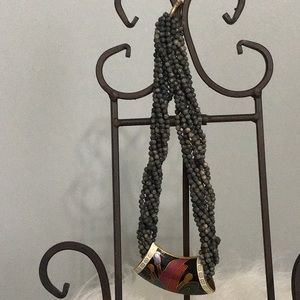 Never worn Unique custom Choker. Made in Italy